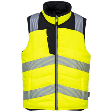 Portwest PW3 Hi-Vis kifordítható mellény Yellow/Black L láthatósági ruházat