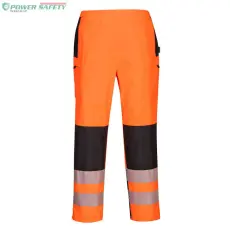 Portwest PW3 Hi-Vis női esőnadrág - Narancs/Fekete
