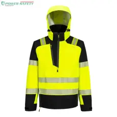 Portwest PW3 Hi-Vis Overhead esőkabát (3L) - Sárga/Fekete