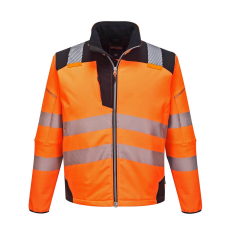 Portwest PW3 Hi-Vis Softshell kabát (narancs/fekete, XXXL)