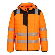 Portwest PW3 Hi-Vis Square Baffle dzseki Orange/Black XXL