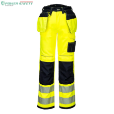 Portwest PW3 Hi-Vis Stretch Holster nadrág - Sárga/Fekete