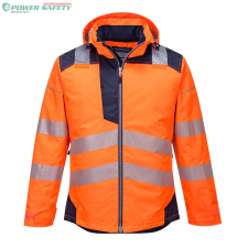 Portwest PW3 Hi-Vis télikabát - Narancs/Navy láthatósági ruházat