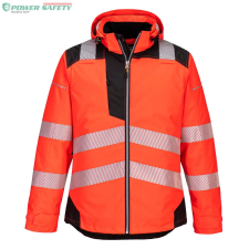 Portwest PW3 Hi-Vis télikabát - Piros/Fekete láthatósági ruházat