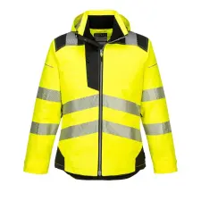 Portwest PW3 Hi-Vis télikabát Yellow/Black 5XL láthatósági ruházat