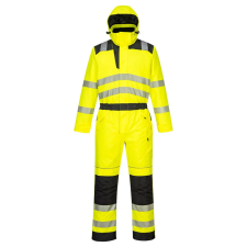 Portwest PW3 jól láthatósági téli overál Yellow/Black XL láthatósági ruházat