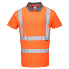 Portwest RT22ORRXXXL Portwest Jól láthatósági teniszpóló vasúti dolgozók részére láthatósági ruházat