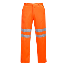 Portwest RT45ORR5XL Portwest Jól láthatósági nadrág vasúti dolgozók részére láthatósági ruházat