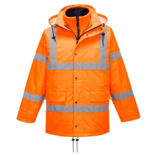 Portwest -RT63 HiVis légáteresztő kabát (interaktív) L narancs láthatósági ruházat