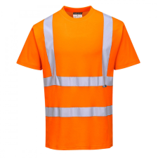 Portwest S170 Cotton Comfort jól láthatósági póló (narancs, XL) láthatósági ruházat