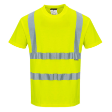 Portwest S170YER4XL Portwest Cotton Comfort rövid ujjú póló munkaruha