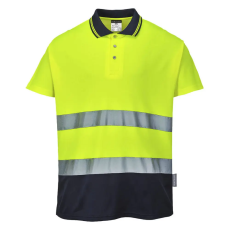 Portwest S174YNRXXXL Portwest Kéttónusú pamut komfort póló