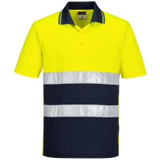 Portwest S175 - Hi-Vis Kéttónusú könnyű jólláthatósági munkavédelmi póló S/S láthatósági ruházat