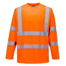Portwest S178 jól láthatósági hosszú ujjú póló narancs láthatósági ruházat
