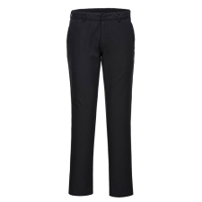Portwest S232 Stretch Slim Chino női munkanadrág (fekete, 30/S) munkaruha