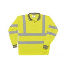 Portwest S277 - Hi-Vis hosszú ujjú pólóing - sárga férfi póló