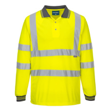 Portwest S277 Hi-Vis pólóing sárga