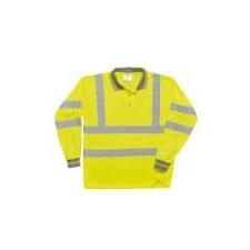 Portwest (S277) HiVis hosszú ujjú pólóing sárga láthatósági ruházat