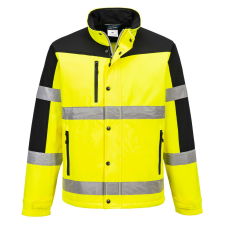 Portwest S429 Jól láthatósági Softshell kabát (SÁRGA, L) láthatósági ruházat