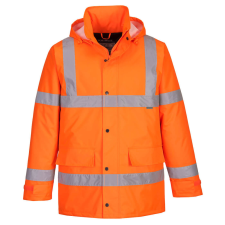 Portwest S460 Jól láthatósági Traffic kabát (Narancs, 3XL) láthatósági ruházat