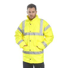 Portwest S460 Jól láthatósági Traffic kabát (SÁRGA, 4XL)