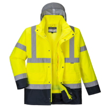 Portwest S471 HI VIS 4 az 1-ben contrast traffic kabát láthatósági ruházat