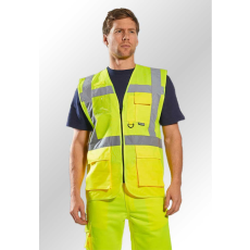 Portwest S476 Jól láthatósági vezetői mellény (SÁRGA, XL)