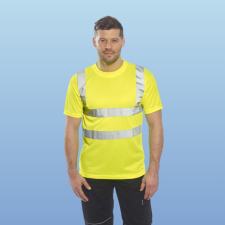Portwest S478 Jól láthatósági póló (SÁRGA, 5XL) láthatósági ruházat
