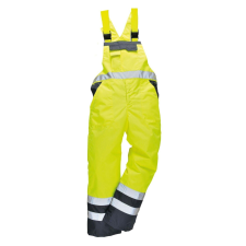 Portwest -S488 HiVis béleletlen védőoverall XXL kék és sárga láthatósági ruházat