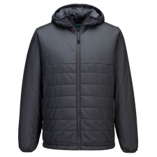 Portwest S608 Professional bélelt baffle kabát metál szürke munkaruha