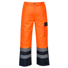 Portwest S686-s Portwest, Hi-Vis Contrast nadrág - bélelt, Jólláthatósági