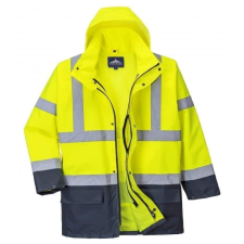 Portwest S766 - Essential 5 Az 1-Ben Láthatósági Kabát Sárga - L láthatósági ruházat