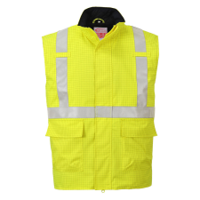 Portwest S776 Bizflame Hi-Vis lángálló mellény sárga munkaruha