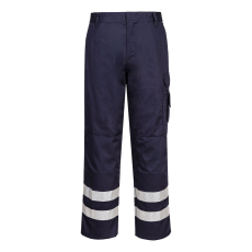 Portwest S917 Iona biztonsági munkanadrág (NAVY, M)