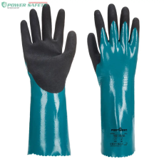 Portwest Sandy Grip Lite hosszúszárú kesztyű - Kék/Fekete