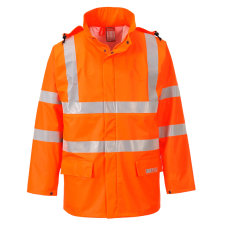 Portwest Sealtex lángálló jólláthatósági dzseki (narancs, 3XL) láthatósági ruházat