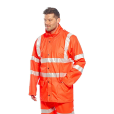 Portwest Sealtex™ Ultra vízálló kabát, béleletlen, RT50 XL narancs láthatósági ruházat