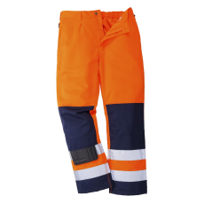 Portwest Seville Hi-Vis nadrág (narancs/tengerészkék, XXL)