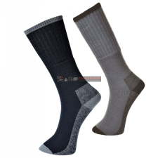  Portwest SK33 Munkazokni 3 pár/csomag (SZÜRKE) férfi zokni