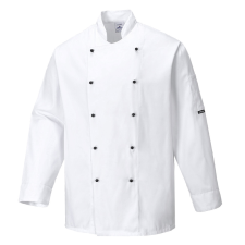 Portwest Somerset séf kabát (fehér, XL) munkaruha