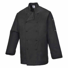 Portwest Somerset séf kabát (fekete*, M)
