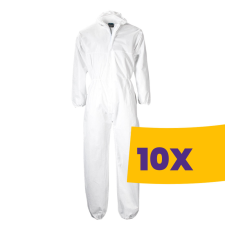 Portwest ST11 PP overál fehér 10db munkaruha