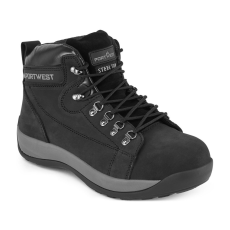 Portwest Steelite Mid Cut Nubuck védőbakancs SB HRO fekete 43