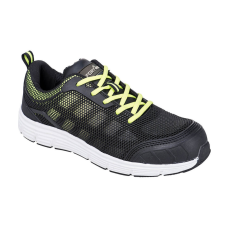 Portwest Steelite Tove Trainer S1P Black/Green 41 munkavédelmi cipő