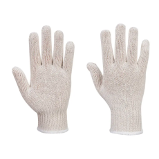 Portwest String Knit kötött kesztyű (288 pár) fehér XL