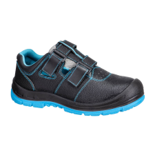 Portwest Szandál S1P SR FO Black/Blue 45 munkavédelmi cipő