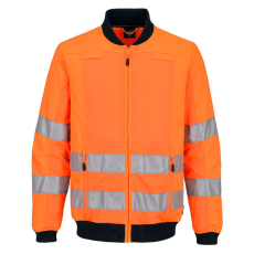 Portwest T164 Hi-Vis szellőző dzseki narancs-tengerészkék