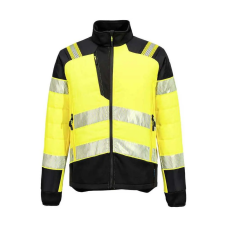 Portwest T170 PW3 Hi-Vis Hybrid Baffle kabát láthatósági ruházat