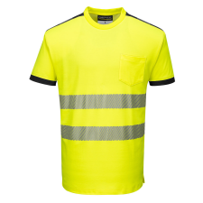 Portwest T181 - PW3 Hi-Vis póló (sárga, 3XL) láthatósági ruházat