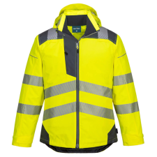 Portwest T400 Portwest PW3 Vision Jól láthatósági kabát (sárga/szürke, 3XL) láthatósági ruházat